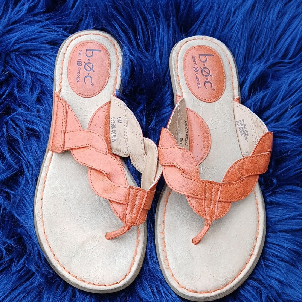 Orange B.O.C. Sandals
